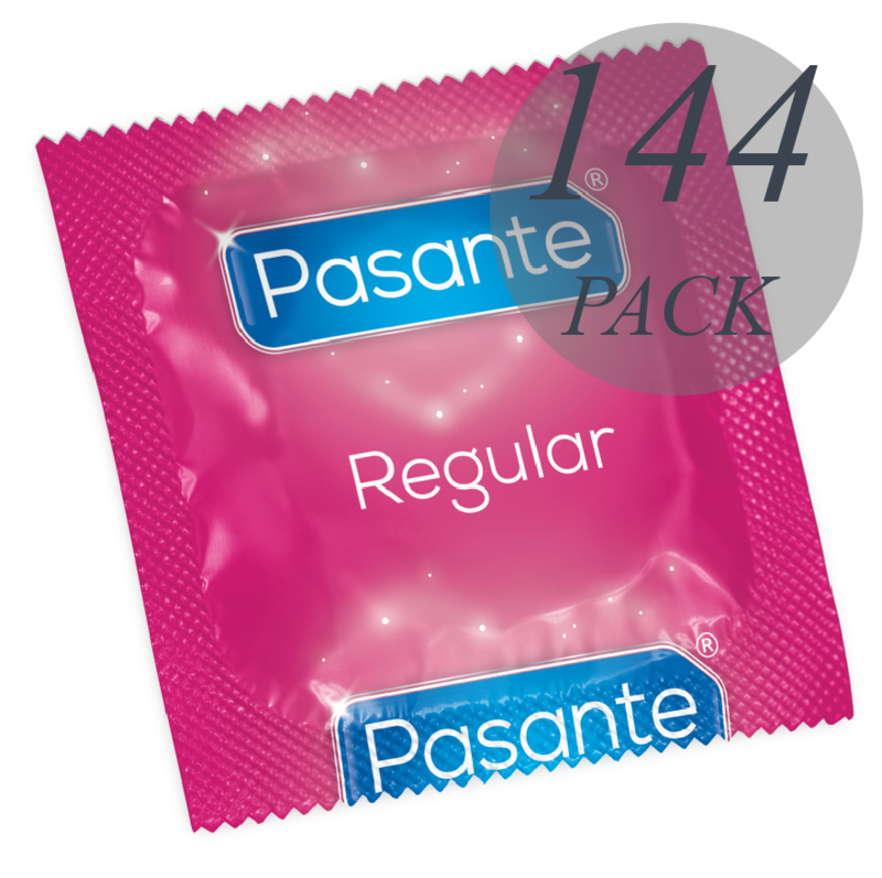 PASANTE - CONDONES GAMA REGULAR 144 UNIDADES