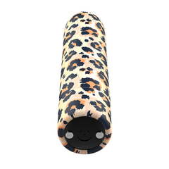 BALAS PERSONALIZADAS - LEOPARDO RECARGABLE 10 INTENSIDADES