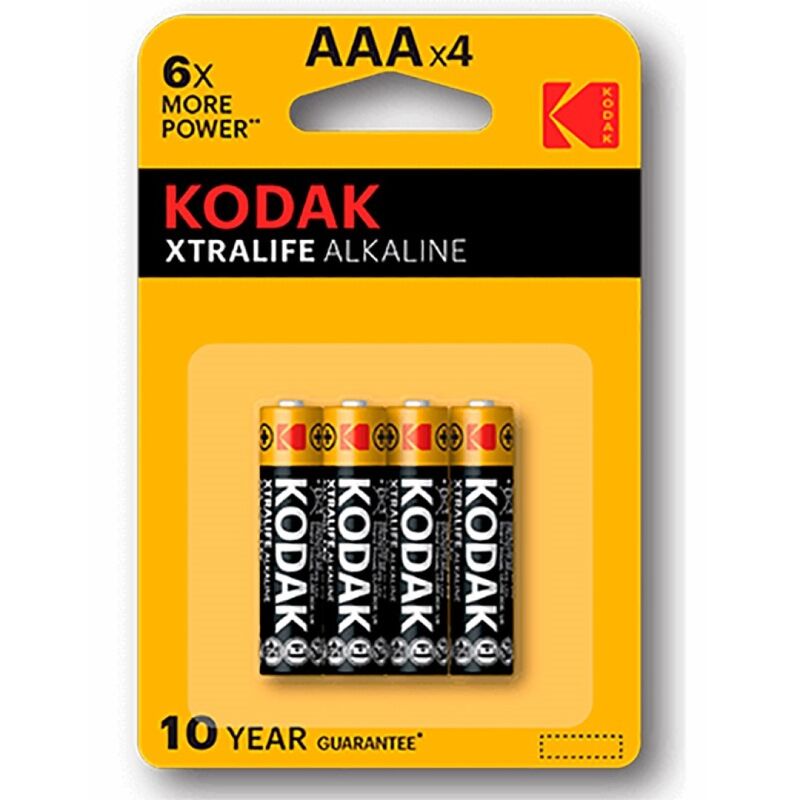 KODAK - XTRALIFE AAA ALKALINE BATTERY LR03 * 4