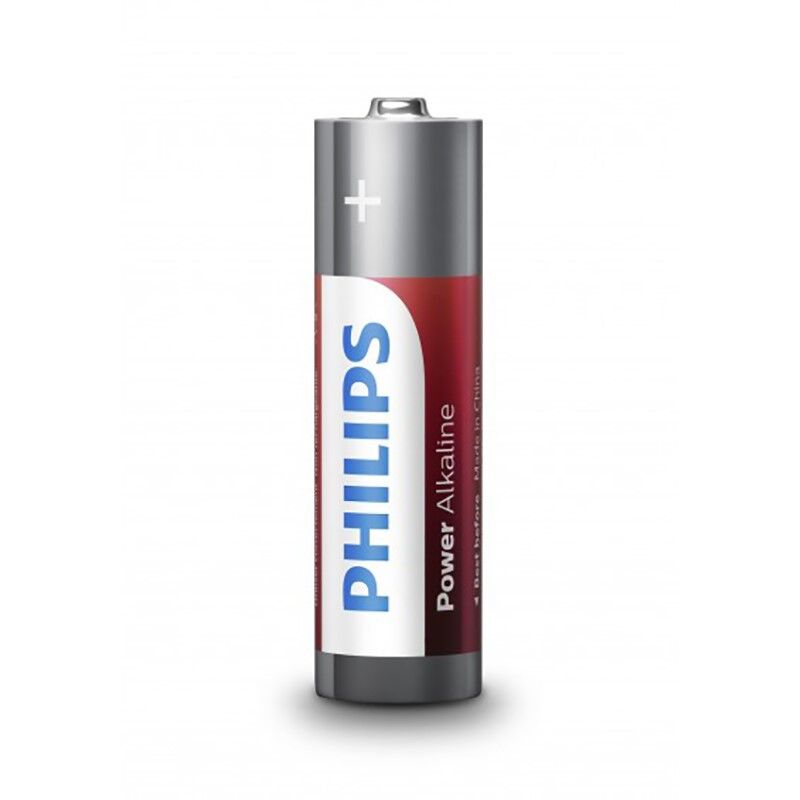 PHILIPS - POWER AA ALKALINE BATTERY LR6 BLISTER * 4