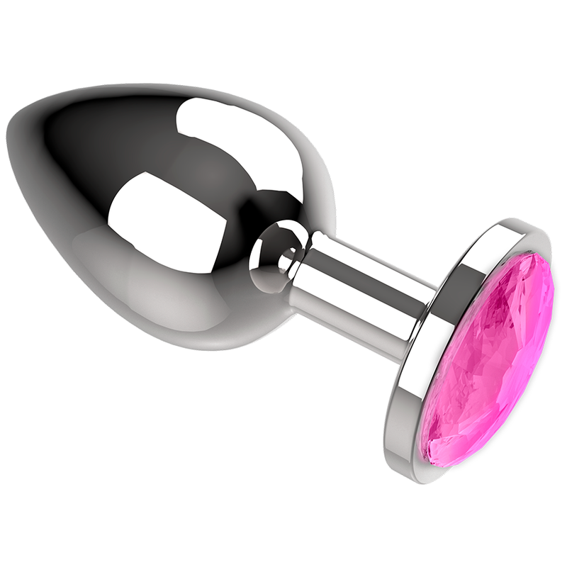 COQUETTE CHIC DESIRE - PINK METAL ANAL PLUG SIZE L 4 X 9 CM