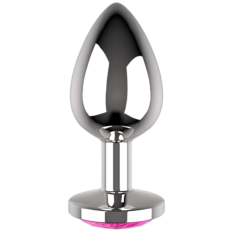 COQUETTE CHIC DESIRE - PINK METAL ANAL PLUG SIZE L 4 X 9 CM