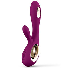 LELO - SORAYA WAVE VIBRADOR CONEJO ROSA PROFUNDO