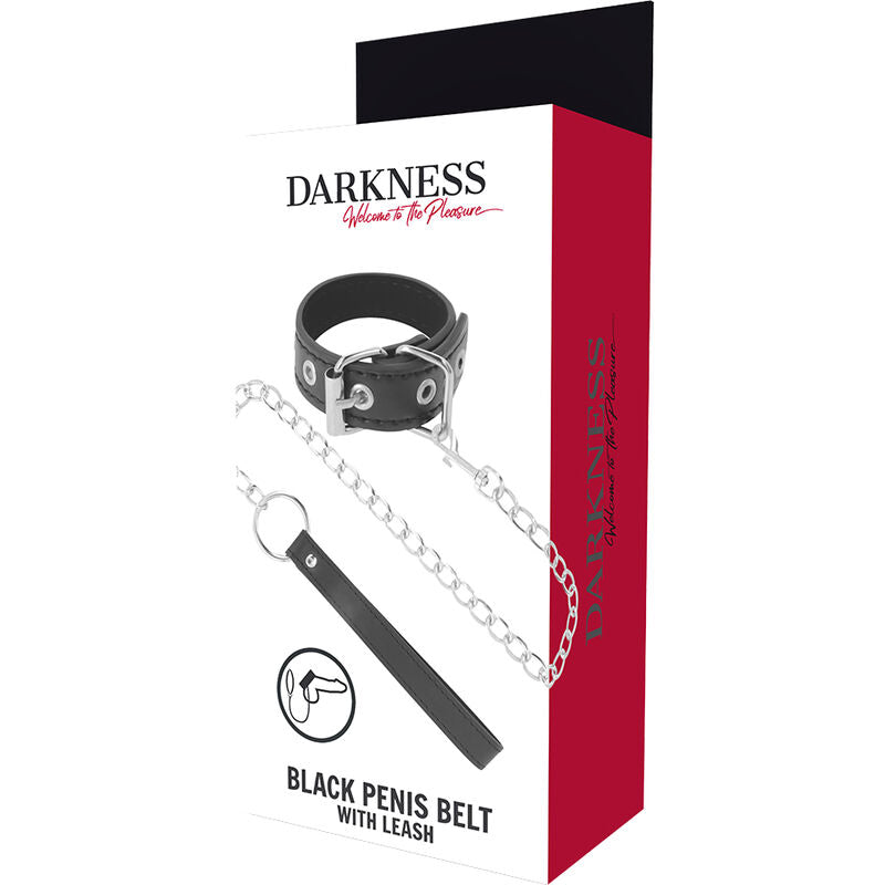 DARKNESS - ANILLO PARA EL PENE CON CORREA