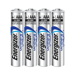 ENERGIZER - ULTIMATE LITHIUM AAA L92 LR03 1.5V *4