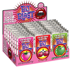PIPEDREAMS - BJ BLAST FRESA / CEREZA Y MANZANA VERDE - DISPLAY - 36 UDS