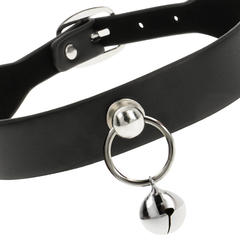 COQUETTE CHIC DESIRE - ACCESORIO SONAJERO/ARO PARA COLLAR DE PIEL VEGANA MUJER