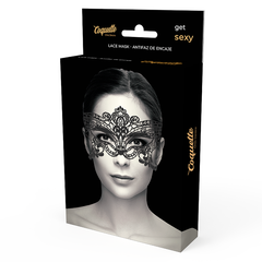 COQUETTE CHIC DESIRE - MASCARILLA GRANDE DE ENCAJE NEGRO