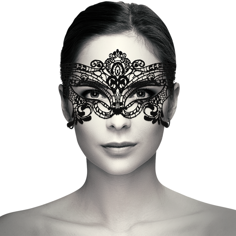 COQUETTE CHIC DESIRE - MASCARILLA GRANDE DE ENCAJE NEGRO