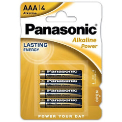 PANASONIC - BRONZE AAA LR03 4U BATTERY