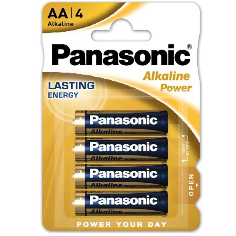 PANASONIC - BRONZE AA LR6 4U BATTERY