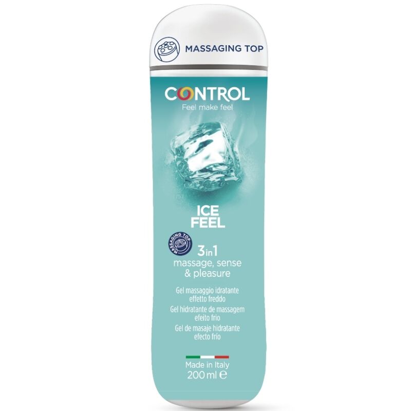 CONTROL - GEL SENSACIÓN DE HIELO 3 EN 1 200 ML