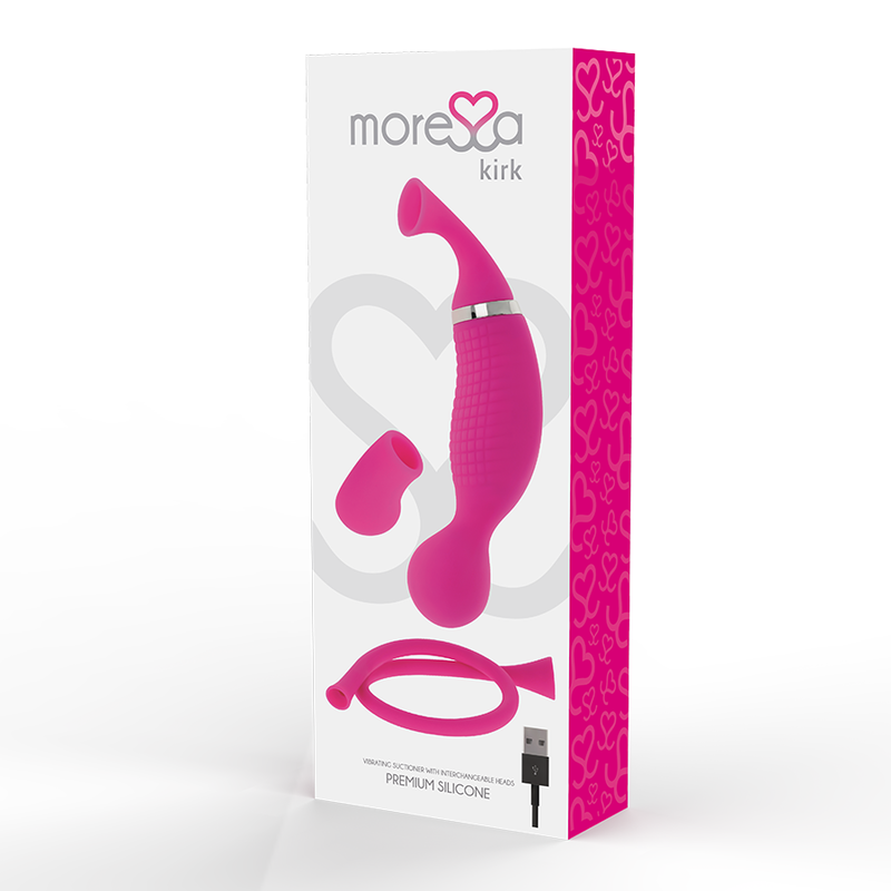 MORESSA - KIRK RECHARGEABLE EN SILICONE PREMIUM