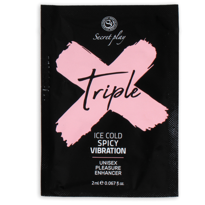 SECRETPLAY - UNIDOSE TRIPLE X PLEASURE INTENSIFIER