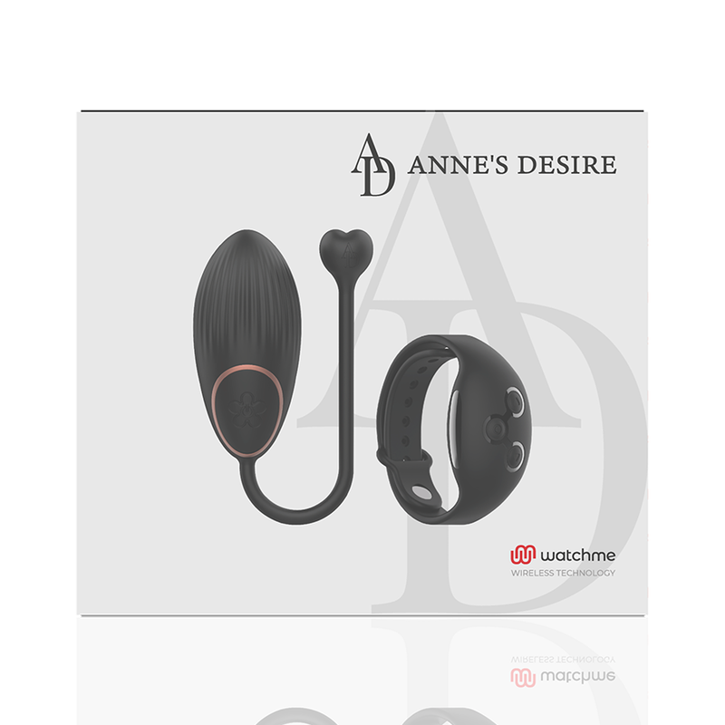 EL DESEO DE ANNE - TECNOLOGÍA DE CONTROL REMOTO EGG WATCHME NEGRO