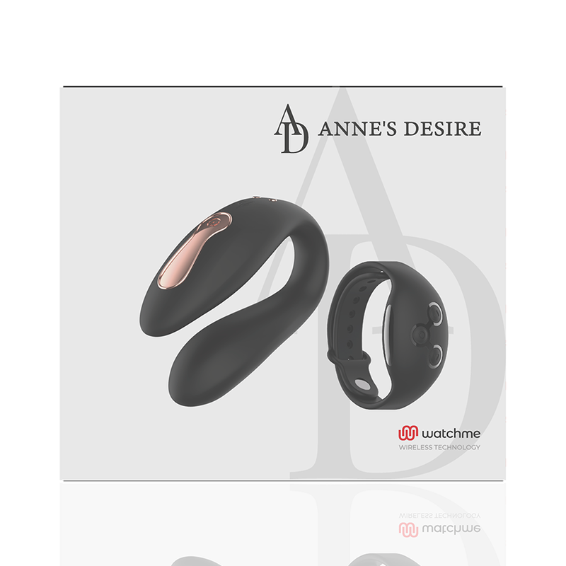 ANNE'S DESIRE - DUAL PLEASURE TECNOLOG A WATCHME NOIR