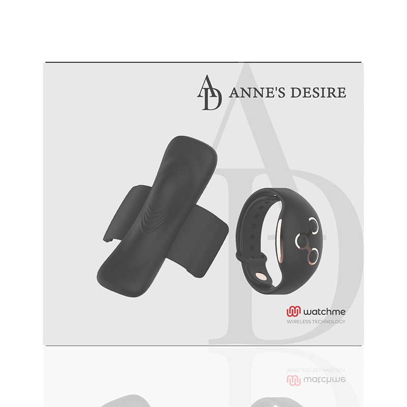 ANNE'S DESIRE - PANTY PLEASURE TECNOLOG A WATCHME NOIR/OR