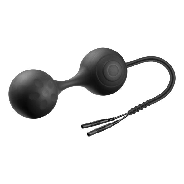 ELECTRASTIM - EXCERSITOR KEGEL DE SILICONA LULA NEGRO