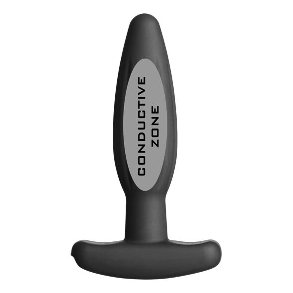 ELECTRASTIM - SILICONE NOIR ROCKER ANAL PLUG PETIT