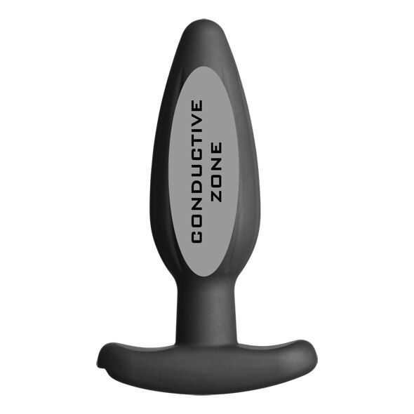 ELECTRASTIM - TAPÓN BASCULANTE DE SILICONA NEGRO MEDIANO