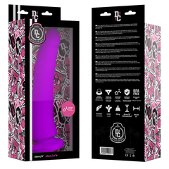 DELTA CLUB - JUGUETES MEDICAL DILDO LILA SILICONA 23 CM -O- 4.5 CM