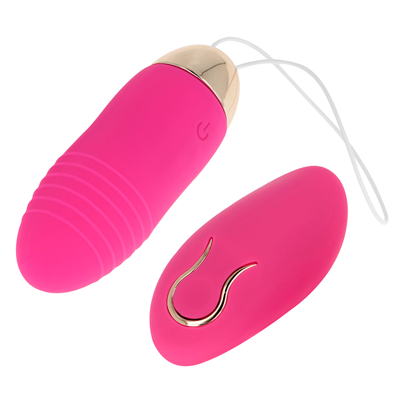 OHMAMA - 10 SPEED REMOTE CONTROL VIBRATING EGG PINK