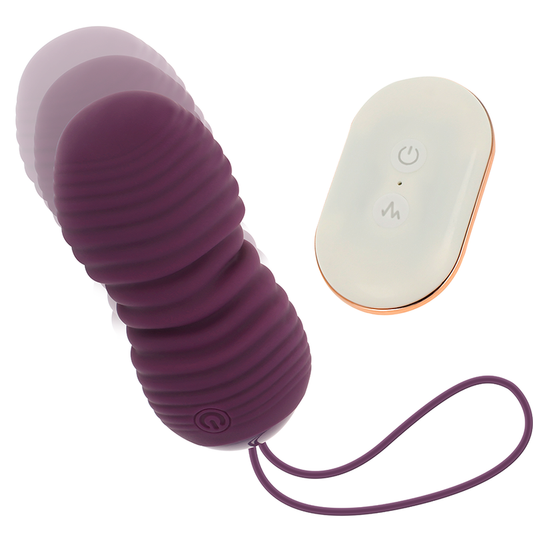 OHMAMA - EGG REMOTE CONTROL 7 MODES HIGH AND LOW PURPLE