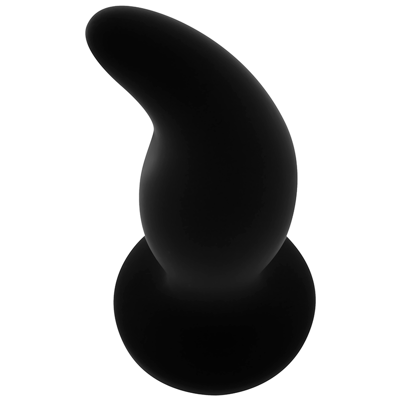 OHMAMA - CURVED SILICONE ANAL PLUG POINT P 12 CM