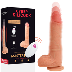 CYBER SILICOCK - MANDO A DISTANCIA REALISTA MASTER HUCK 20,9 CM -O- 4 CM