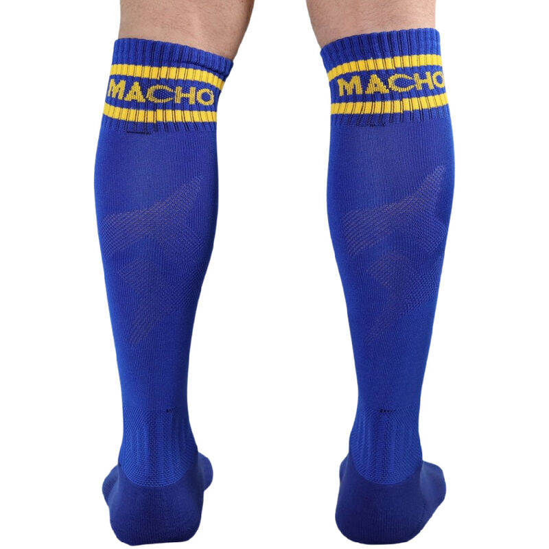 MACHO - CALCETINES LARGOS TALLA ÚNICA NEGRO