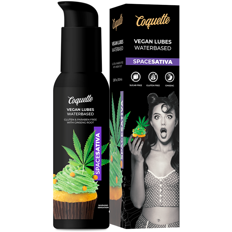 COQUETTE CHIC DESIRE - LUBRICANTE VEGAN SPACE SATIVA PREMIUM EXPERIENCE 100 ML