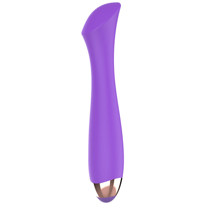 WOMANVIBE - VIBRATEUR RECHARGEABLE EN SILICONE MANDY POINT "K"