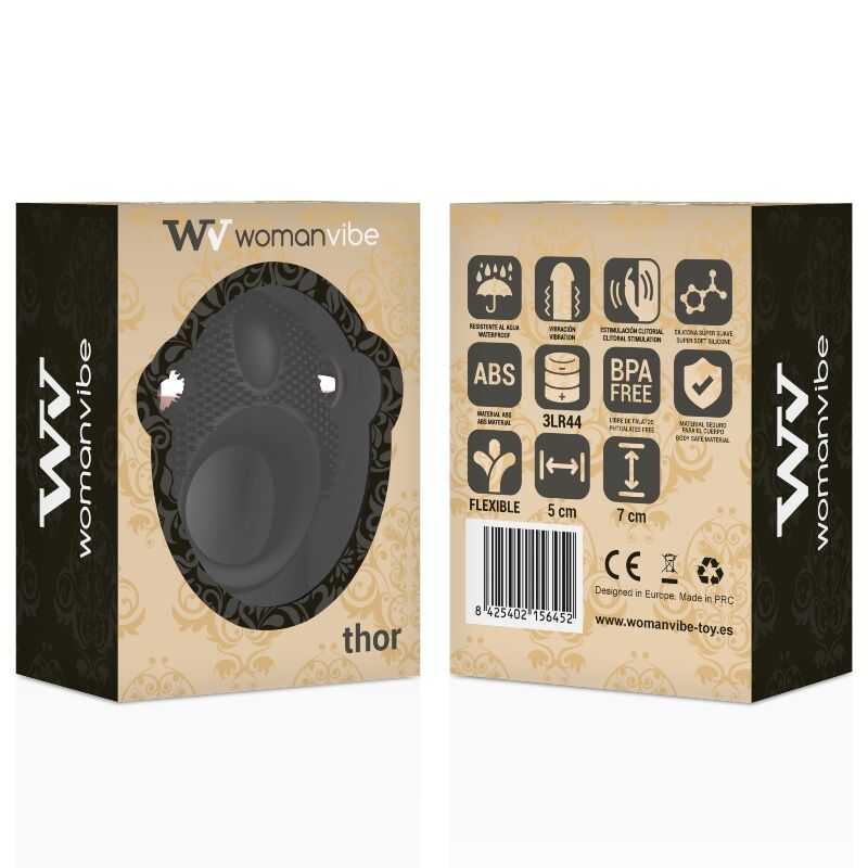 WOMANVIBE - VIBE THOR SILICONE VIBRATOR RING