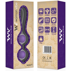 WOMANVIBE - VIBE KEISY II SILICONE BALLS