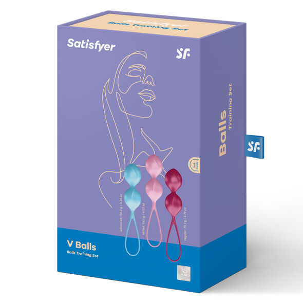 SATISFYER - SET DE ENTRENAMIENTO LOVEBALLS 2