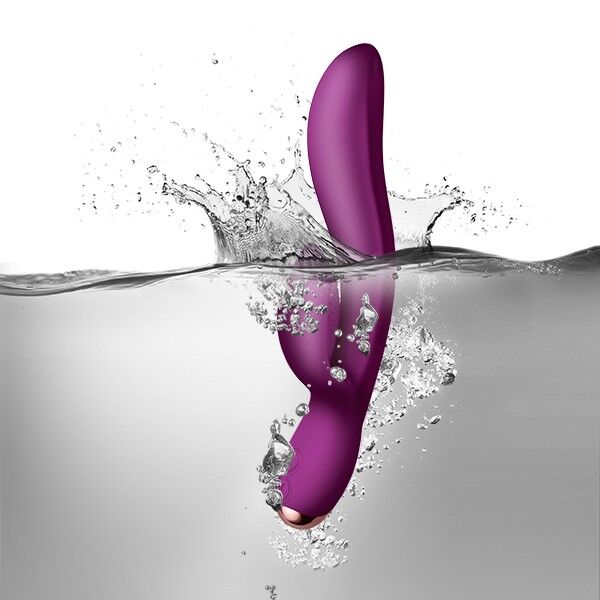 ROCKS-OFF - OFRECE UN VIBRADOR SUMERGIBLE RECARGABLE - LILA