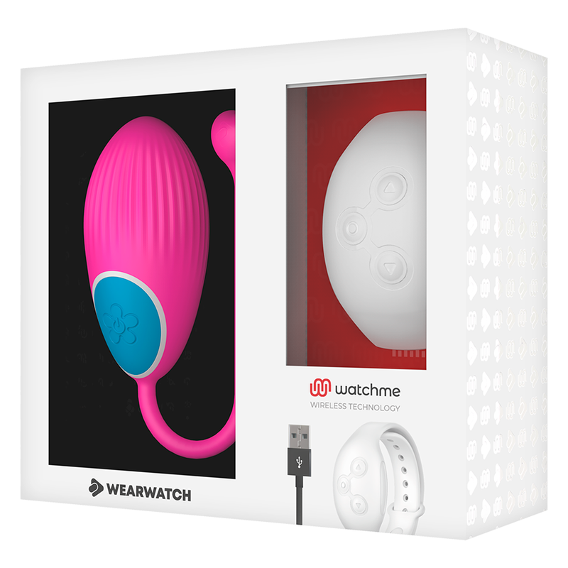 WEARWATCH - MANDO A DISTANCIA TECNOLOGÍA WATCHME HUEVO FUCSIA/NIVEO