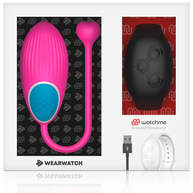 WEARWATCH - TECNOLOGÍA DE CONTROL REMOTO WATCHME HUEVO FUCSIA / JET