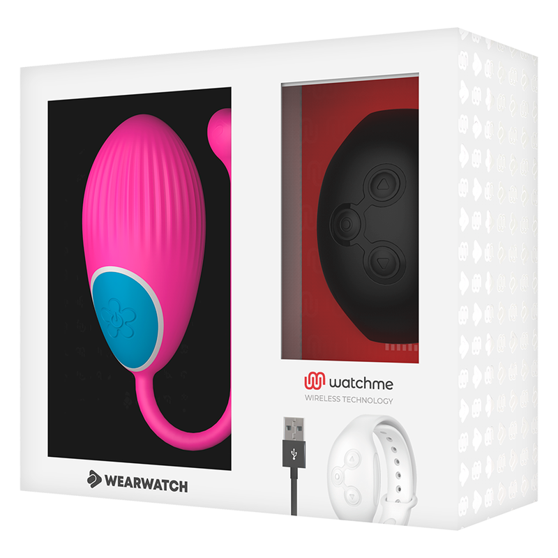 WEARWATCH - TECNOLOGÍA DE CONTROL REMOTO WATCHME HUEVO FUCSIA / JET