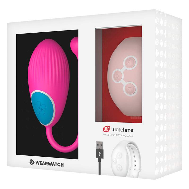 WEARWATCH - TECNOLOGÍA DE CONTROL REMOTO WATCHME HUEVO FUCSIA/ROSA