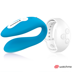 WEARWATCH - WATCHME VIBRADOR DE DOBLE TECNOLOGÍA INDIGO/SNOW