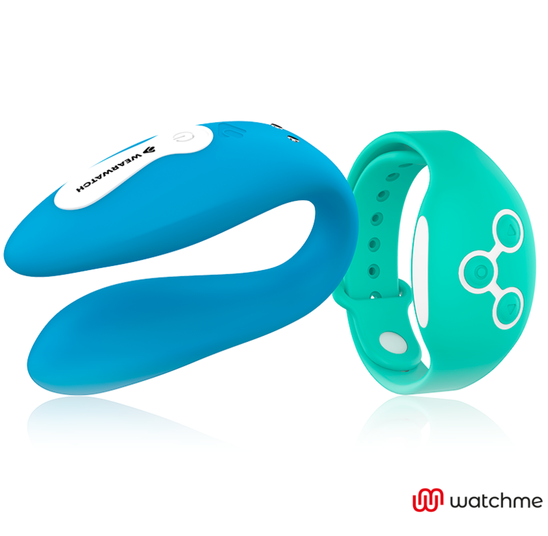 WEARWATCH - WATCHME VIBRADOR DOBLE TECNOLOGÍA INDIGO/AGUA DE MAR