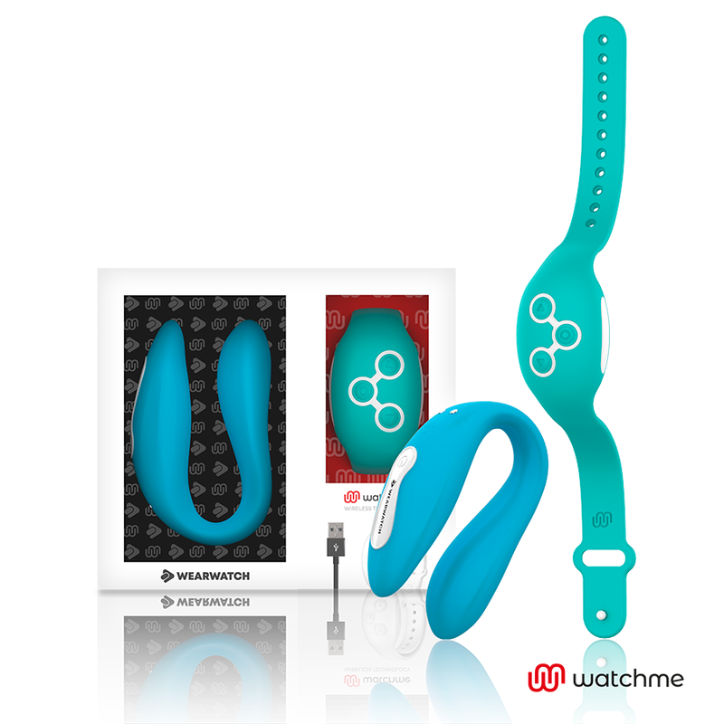 WEARWATCH - WATCHME VIBRADOR DOBLE TECNOLOGÍA INDIGO/AGUA DE MAR