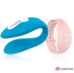 WEARWATCH - WATCHME VIBRADOR DE DOBLE TECNOLOGÍA INDIGO/ROSA