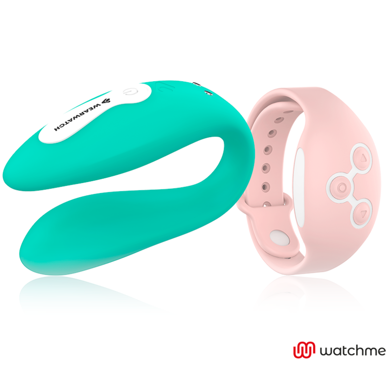 WEARWATCH - WATCHME VIBRADOR DOBLE TECNOLOGÍA AGUA DE MAR/ROSA