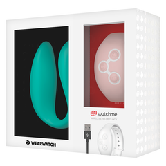 WEARWATCH - WATCHME VIBRADOR DOBLE TECNOLOGÍA AGUA DE MAR/ROSA