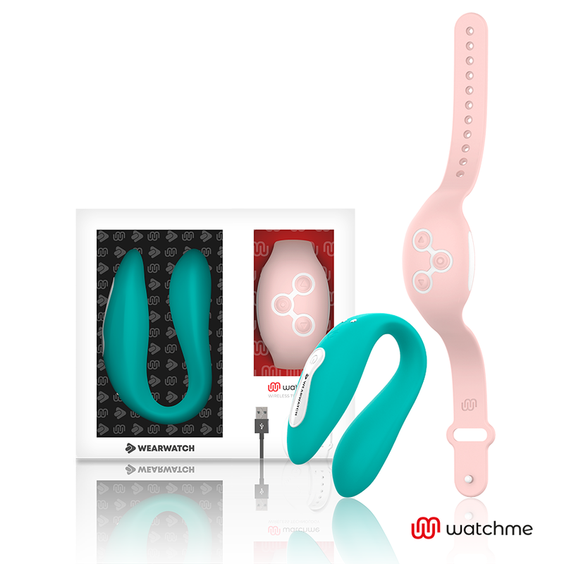 WEARWATCH - WATCHME VIBRADOR DOBLE TECNOLOGÍA AGUA DE MAR/ROSA