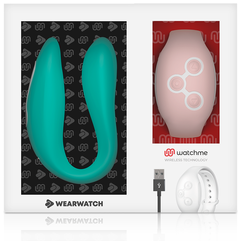 WEARWATCH - WATCHME VIBRADOR DOBLE TECNOLOGÍA AGUA DE MAR/ROSA