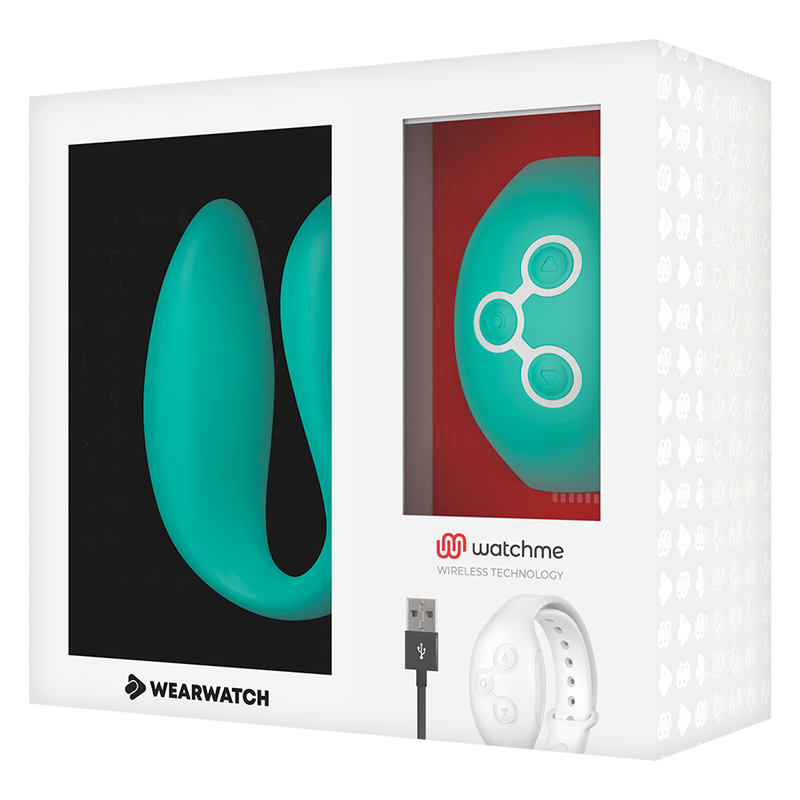 WEARWATCH - WATCHME LIGHT GREEN DUAL TECHNOLOGY VIBRATOR