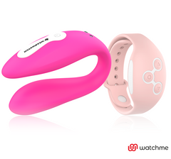 WEARWATCH - WATCHME VIBRADOR DOBLE TECNOLOGÍA FUCSIA/ROSA